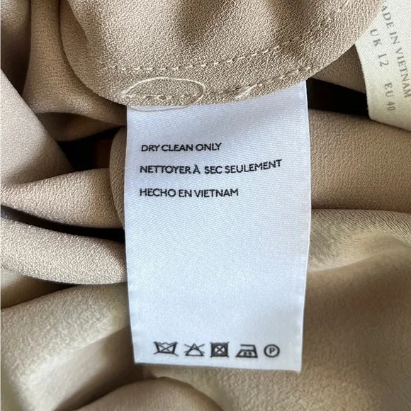 Anthropologie BHLDN Dylan One-Shoulder Satin Formal Cocktail Maxi Dress 12 NWOT - Picture 12 of 16